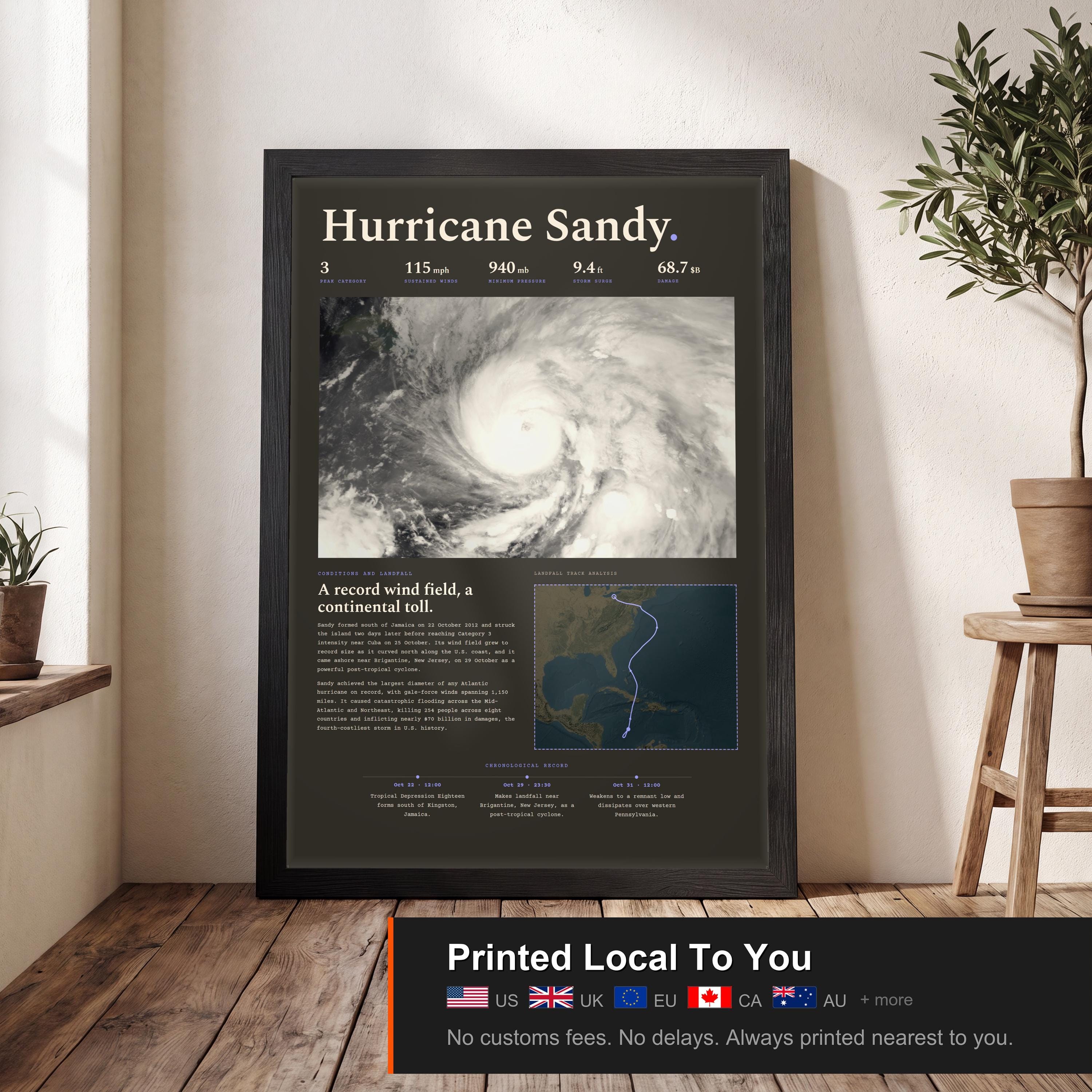 Hurricane Sandy, 2012 — view 2