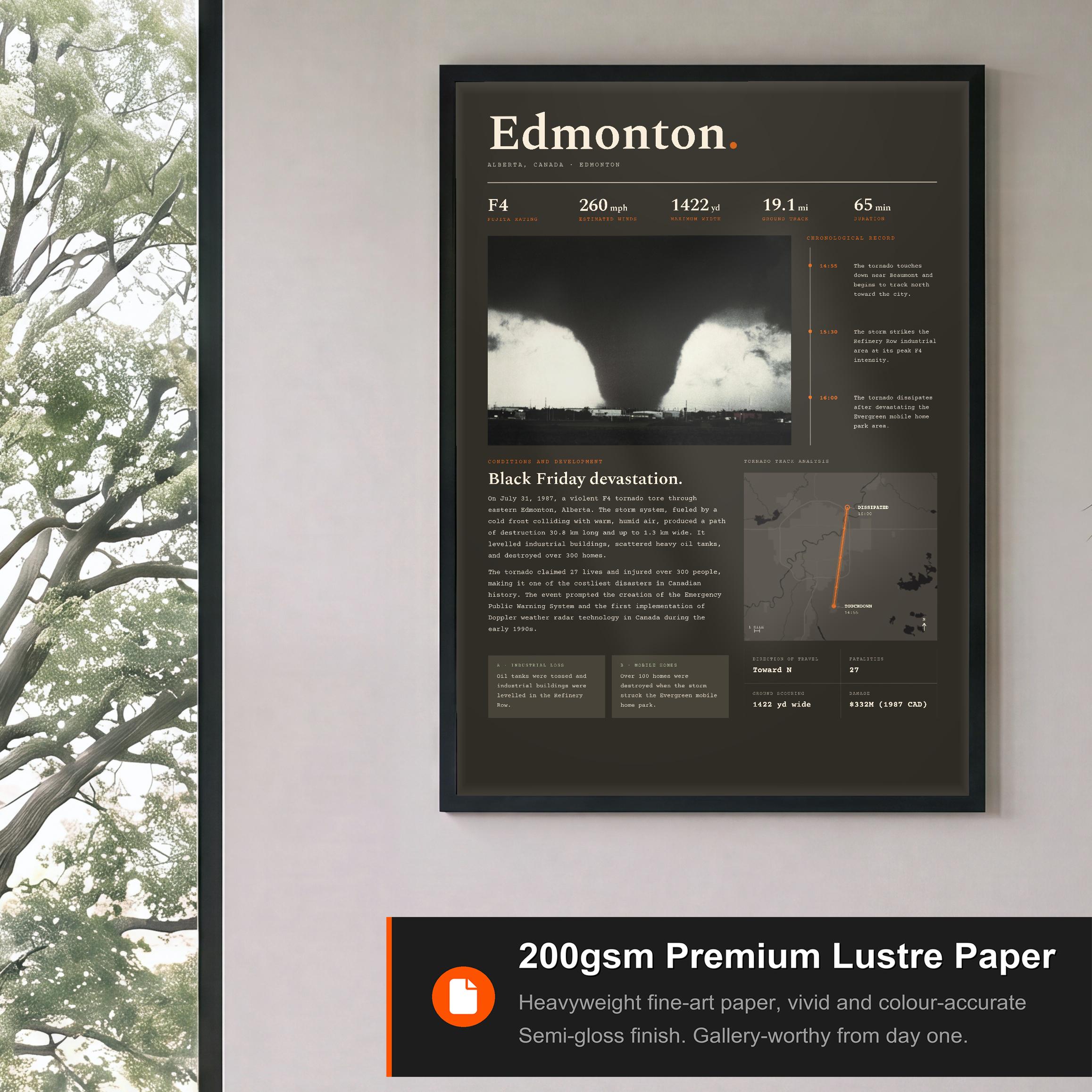 Edmonton Black Friday Tornado, 1987 — view 3
