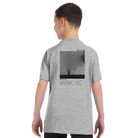 Kids Know The Signs Tornado T-Shirt, view 5
