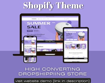 Festrova- Shopify Store Template mit High-Converting Produktseite