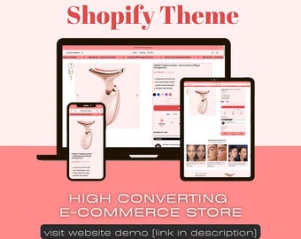Lumora-Design | Shopkette Theme Template mit hoch-konvertiver Produktseite