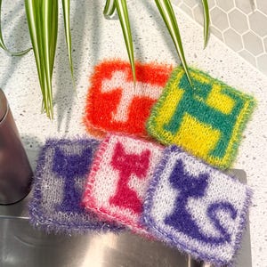 Estropajos de animales para ollas, sartenes y platos