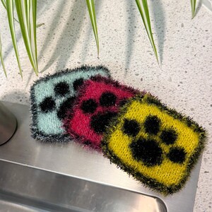 Paw Scubbies for Dishes, Pots and Pans