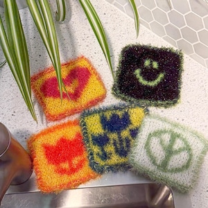 Scrubbies for dishes, pots and pans