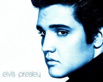 Cross Stitch Pattern - Elvis Presley 2 - PDF-  Instant Digital Download