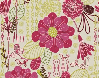 Cross Stitch Pattern - Cool Retro Flowers  - PDF - Instant Digital Download