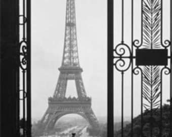 Cross Stitch Pattern - Eiffel Tower 2  -  PDF - Instant Digital Download