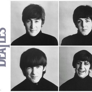 Cross Stitch Pattern - The Beatles 1 -  PDF - Instant Digital Download