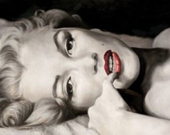 Cross Stitch Pattern - Marilyn Monroe 1 - PDF - Instant Digital Download