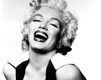 Cross Stitch Pattern - Marilyn Monroe 4 -  PDF - Instant Digital Download