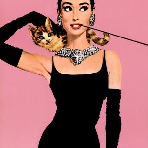 Cross Stitch Pattern - Audrey Hepburn 4 -  PDF -  Instant Digital Download