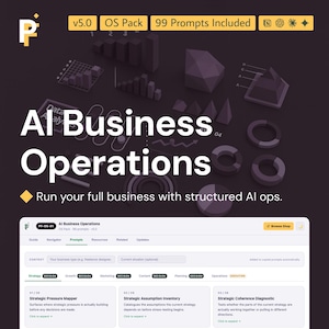 Business Operating Prompts for Strategic and Operational Control