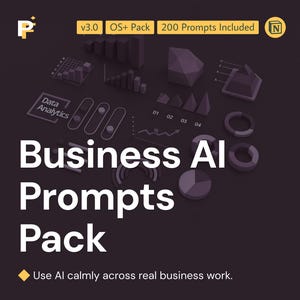 Business Operating System Prompts for Strategic and Operational Control