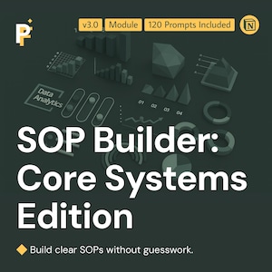 SOP Builder Prompts for Stable Business Operations