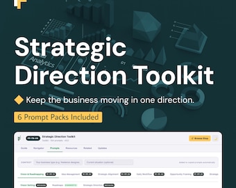 Strategic Direction Prompts for Clear Priorities and Consistent Execution