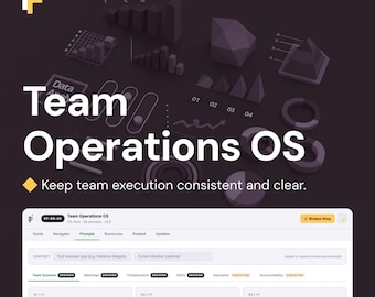 Team Operations Prompts for Workflow Governance and Execution Control