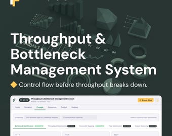 Throughput and Bottleneck ChatGPT Prompts for Flow Control and Capacity