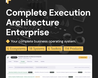 Complete Business Master Library Prompts for AI, Full Operational Architecture