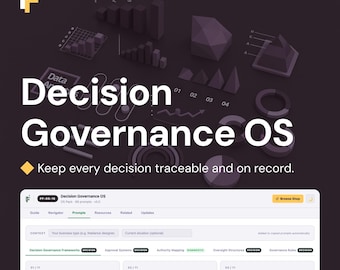 Decision Governance Prompts for Authority and Accountability Control