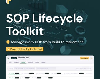 SOP Lifecycle Prompts for Procedure Accuracy and Operational Control