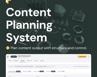 Content Planning ChatGPT Prompts for Publishing Strategy and Structured Output