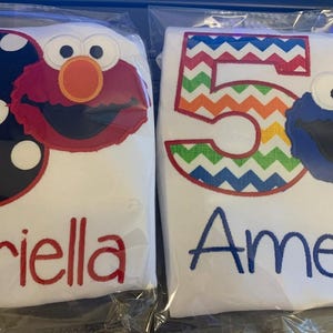 Custom Birthday Shirt , Custom party shirt , 1-9 image 6