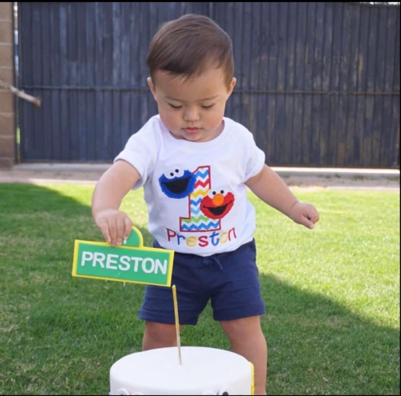 Custom Birthday Shirt , Custom party shirt , 1-9 image 1