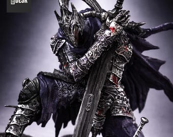 Figura de acción de Artorias el Caminante del Abismo de Dark Souls / Estatua coleccionable del Caballero Artorias / Figura de regalo para el juego Dark Fantasy
