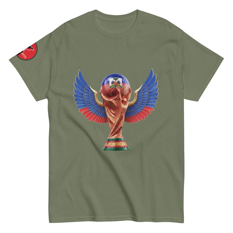 Unisex Ayiti nan mondyal Shirt