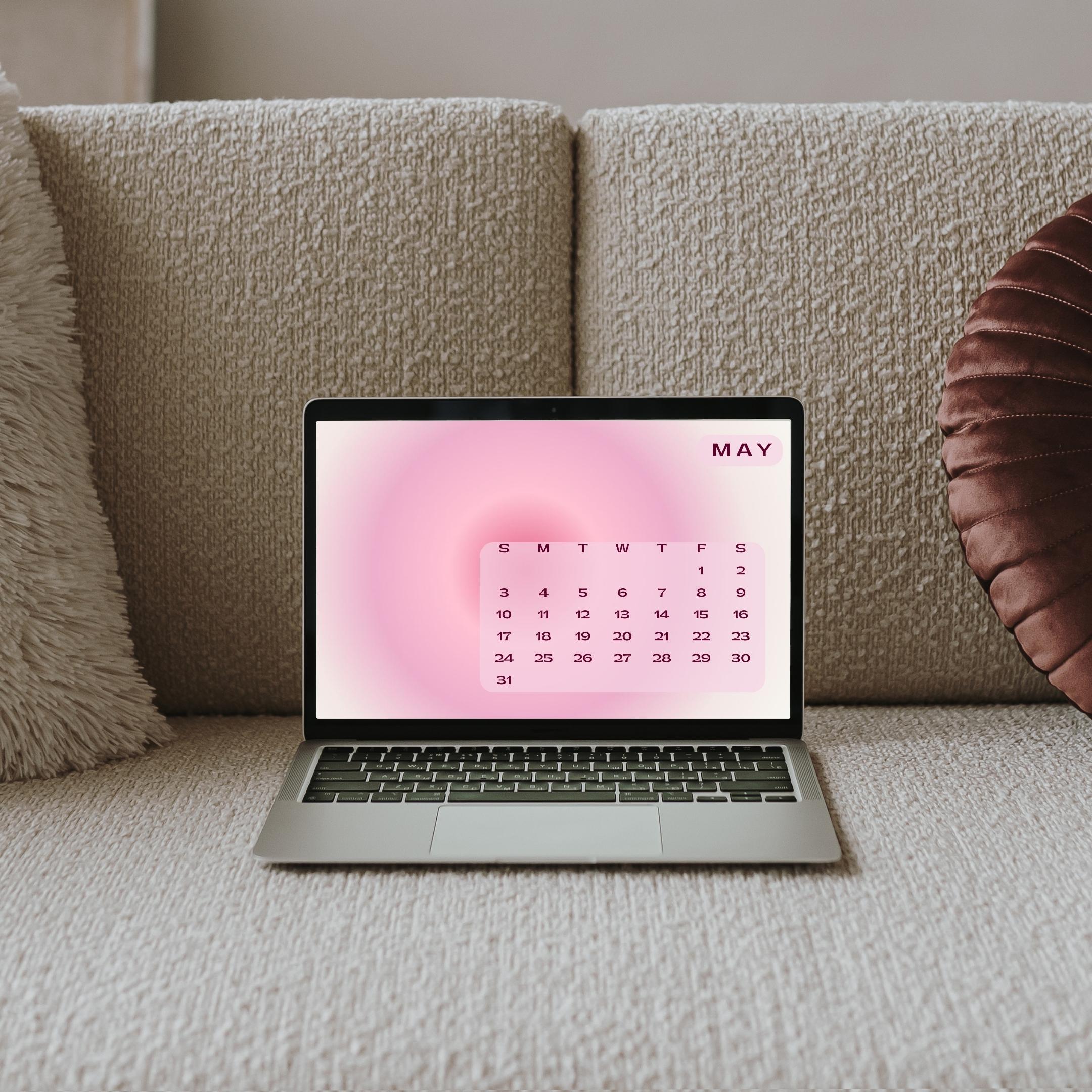 Pink Themed 2026 Digital Calendar / 12 Month Printable Planner PDF - Etsy