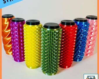 STABBY Clicky Stick Sensory Roller Keychain - Tactile Stress Relief Toy - Ouchie Fidget Gift - Stocking Stuffer - Birthday Gift -Party Favor