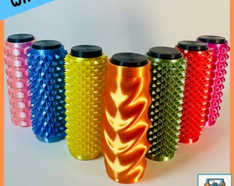 WAVY Clicky Stick Sensory Roller Keychain - Tactile Stress Relief Toy - Ouchie Fidget Gift - Stocking Stuffer - Birthday Gift -Party Favor