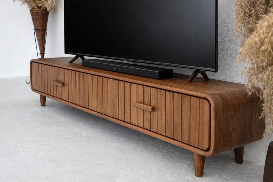 Photo inspiration: Picture Idea: Handmade Solid Wood TV Stand Custom Media Console Table
