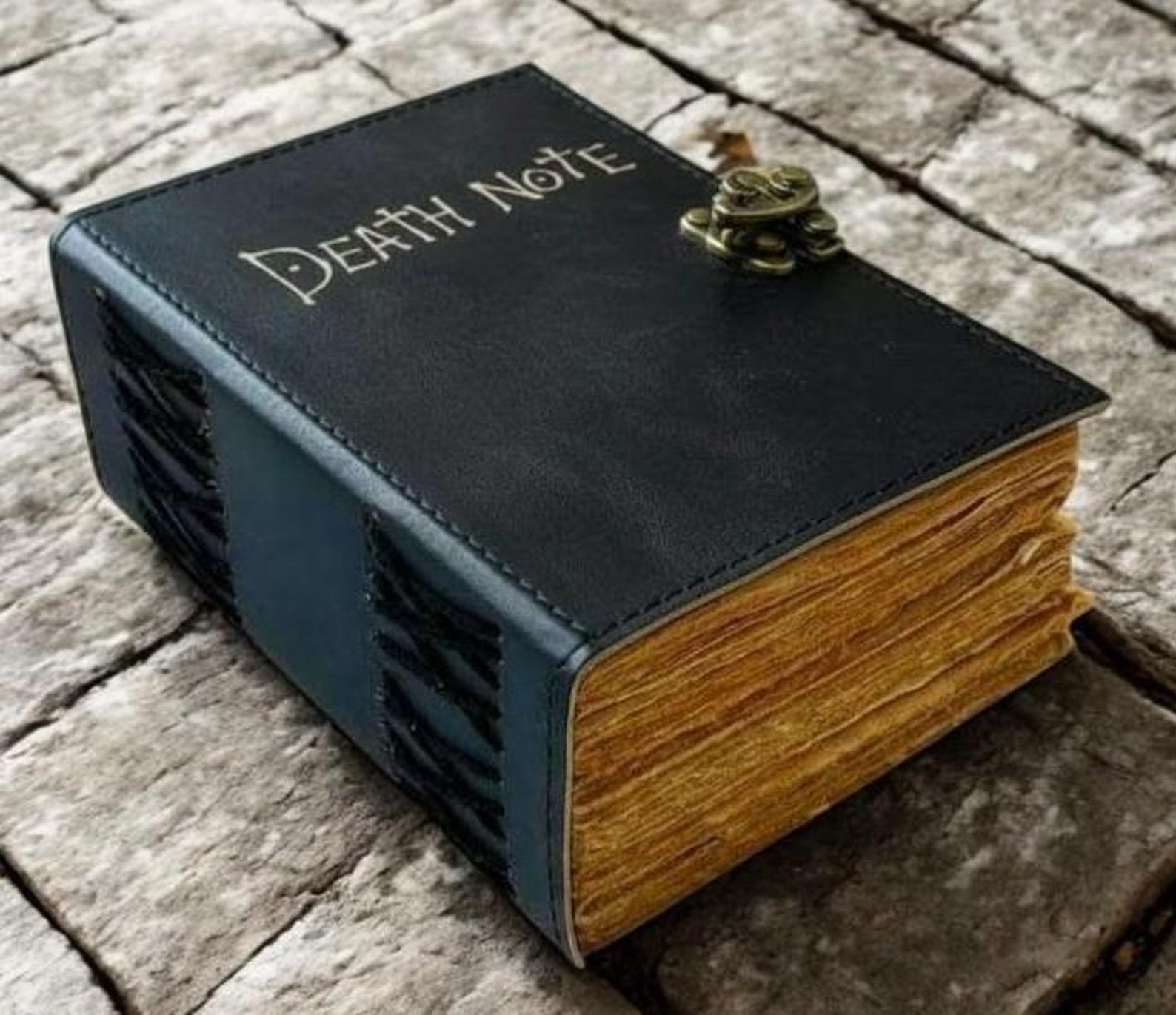 Death Note Leather Journal Grimoire Journal Gothic Anime Diary Blank ...