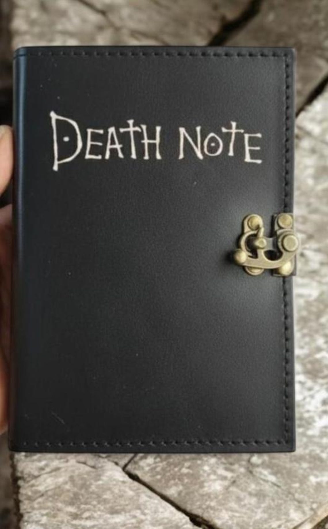 Death Note Leather Journal Grimoire Journal Gothic Anime Diary Blank ...