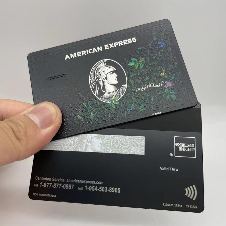 Amex centurion card - Etsy 日本