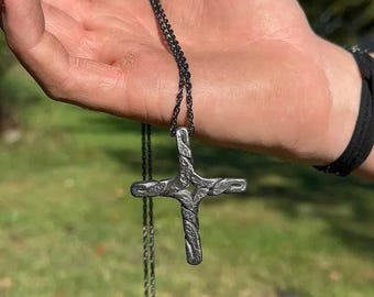 Twisted Cross Pendant