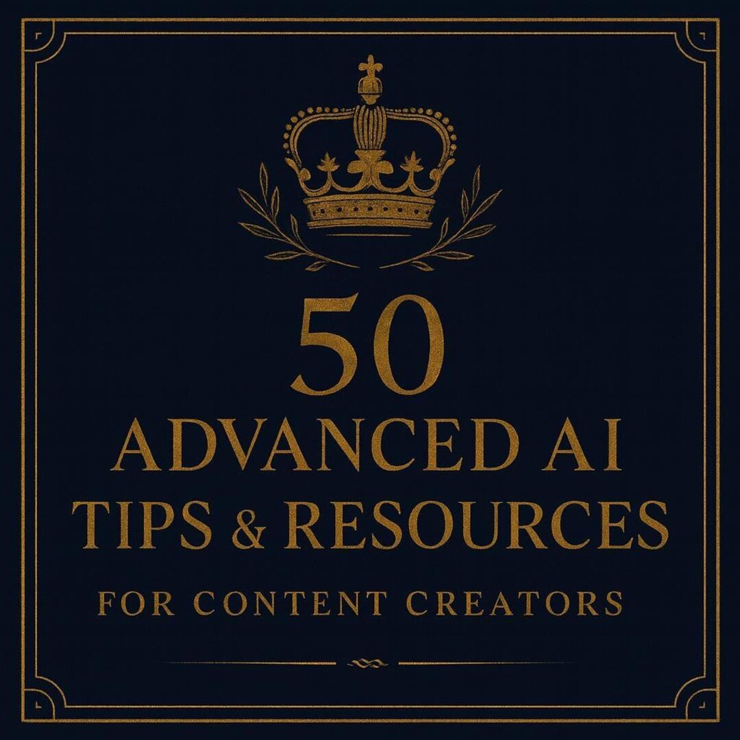 50 Advanced Tips for Content Creators - Etsy