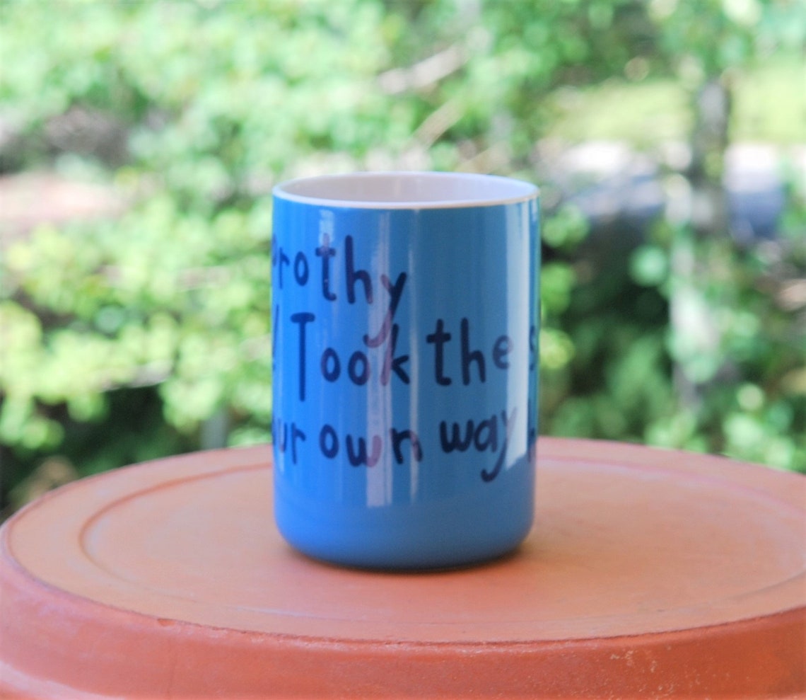 Toto Wizard of Oz Mug Dear Dorothy Hate Oz Took the shoes Toto Wizard of Oz Mug Dear Dorothy Hate Oz Took the shoes