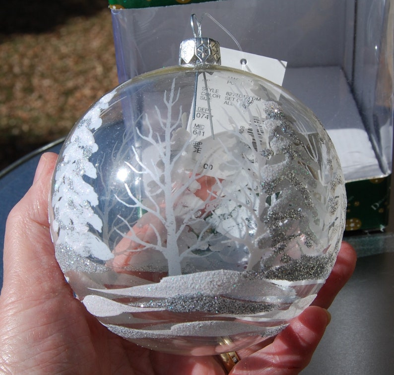 Hand Blown Glass Ornament Made in Poland Etsy