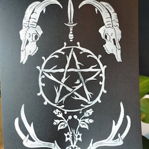 Olde Craft 9&quot; x 12&quot; Linocut Print