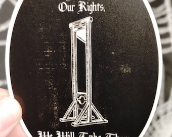 Our Rights 3.5" Vinyl Sticker