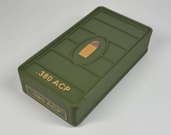 Ammo Box - .380 ACP (Multiple capacities available)