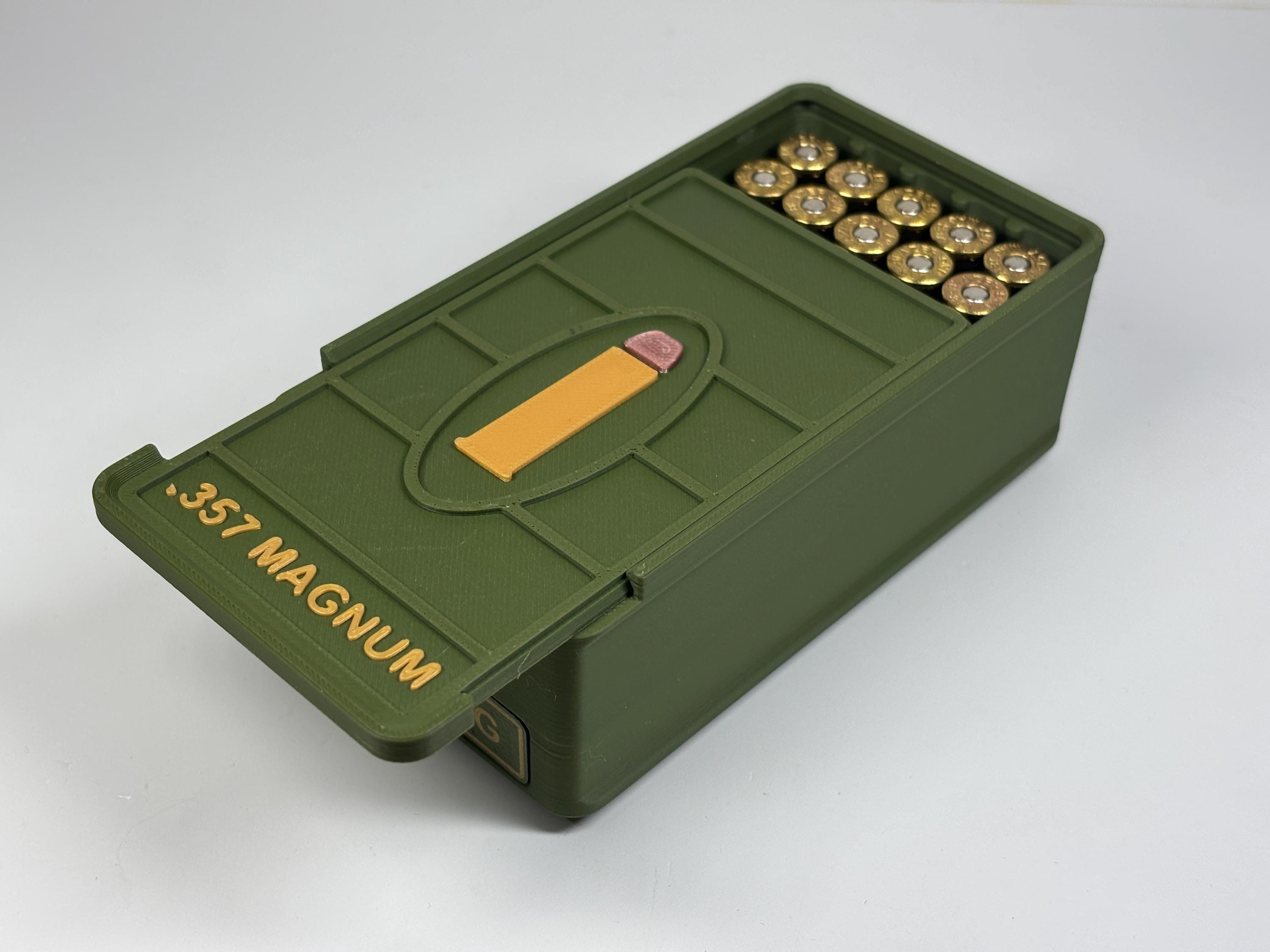 Ammo Box - .357 Magnum (multiple Capacities) - Etsy