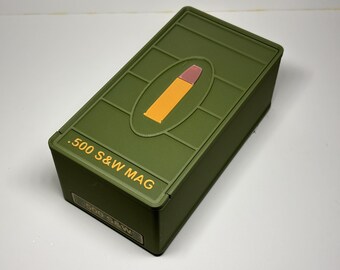 Ammo Box - 500 S&W - (50 Round Capacity)