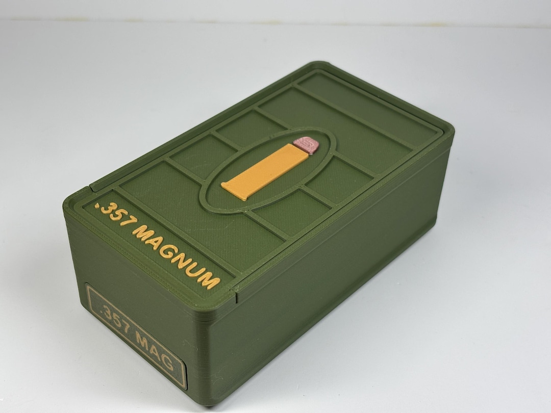 Ammo Box - .357 Magnum (multiple Capacities) - Etsy