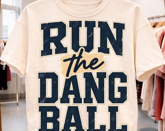 Football Mom Shirt Design, Retro Varsity Game Day Tee (Digital Download)