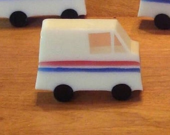 First Class Soap - Mail Truck Soap - letter carrier gift - postal worker present - mailman gift