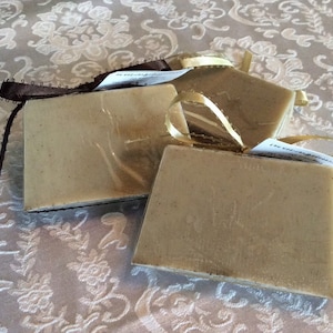 Exfoliating Coffee Soap: Jojoba Oil, Kitchen Hand Soap (4oz)
