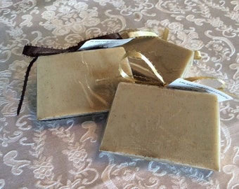 Exfoliating Coffee Soap: Jojoba Oil, Kitchen Hand Soap (4oz)